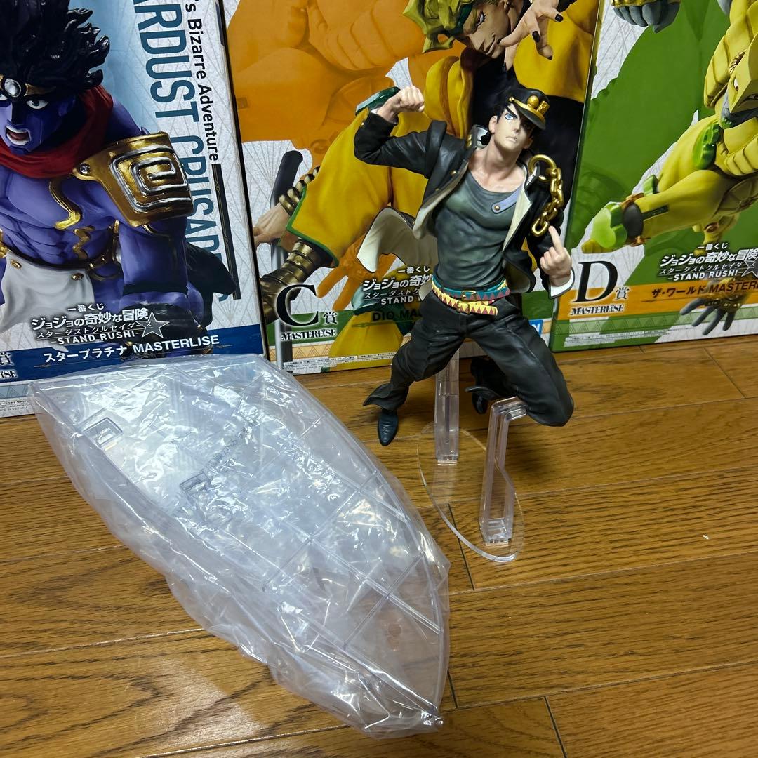 ジョジョ　一番くじ　STAND RUSH フィギュア　全種　専用アクリル台座付き