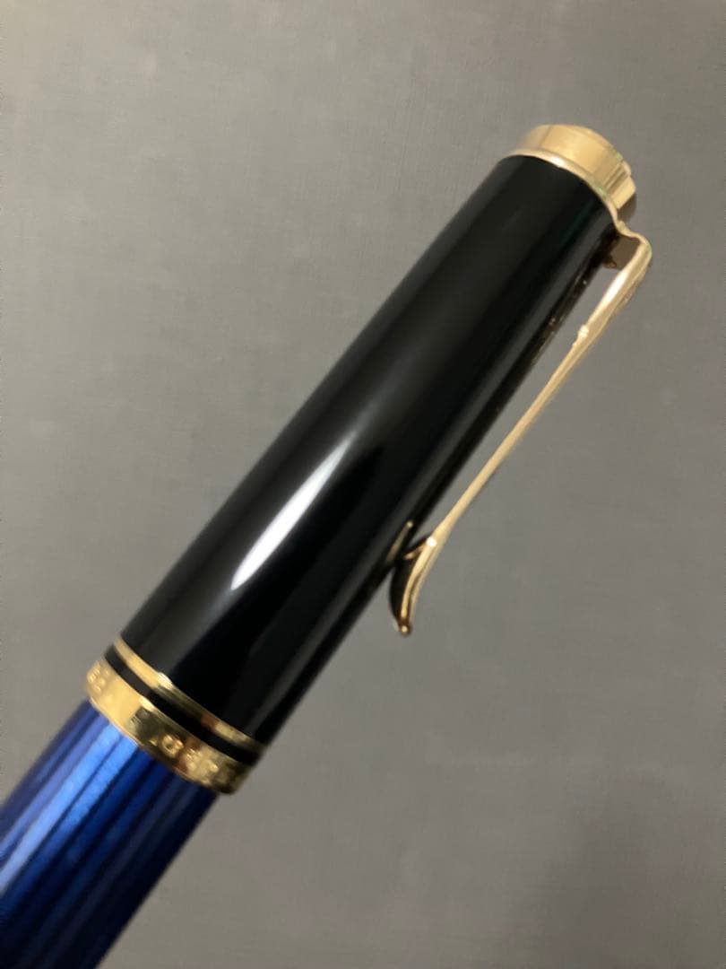 スーベレーンm400 EF 極細字 青縞 旧型 エーデルシュタイン タンザナイト
