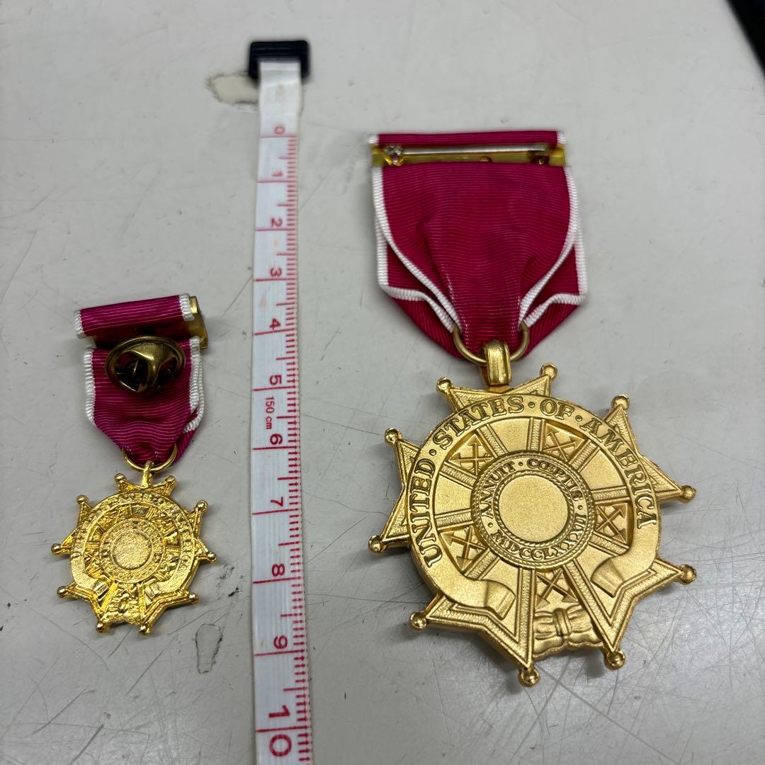 N9648 米軍 勲章 ミニ勲章 レジオン・オブ・メリット オフィサークラス