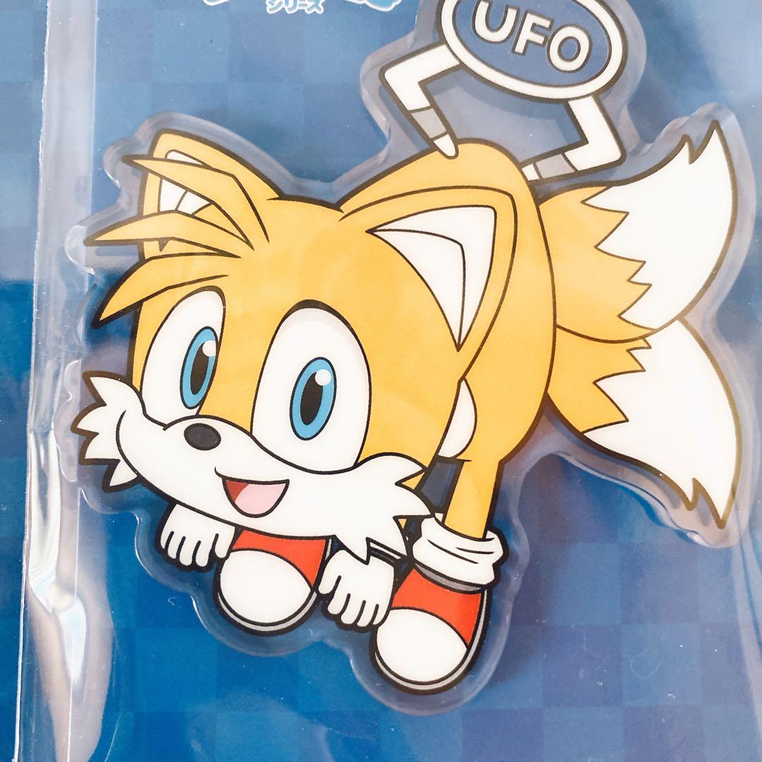 UFOつままれアクリルキーホルダー　ソニックザヘッジホッグ　全種コンプリート新品