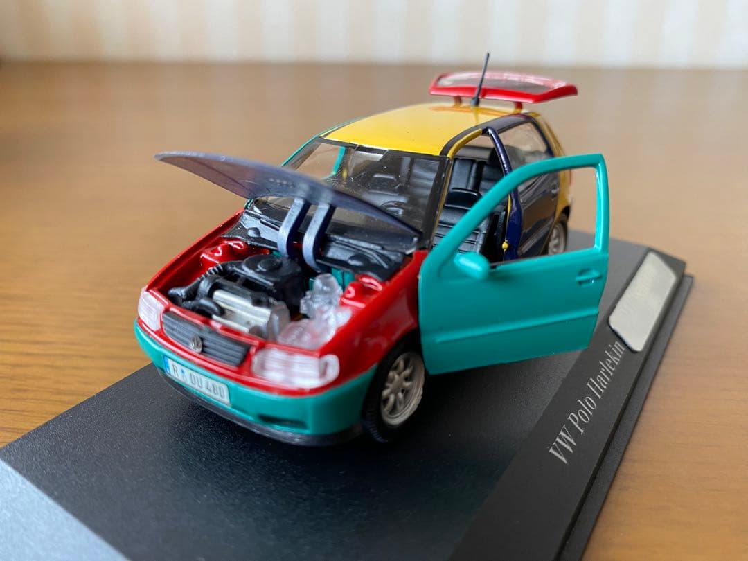 VW Polo Harlekin ミニカー ケース&箱付き