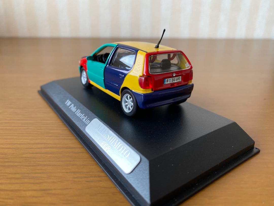 VW Polo Harlekin ミニカー ケース&箱付き