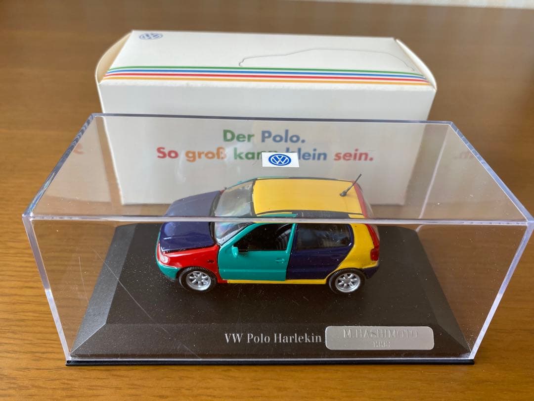 VW Polo Harlekin ミニカー ケース&箱付き
