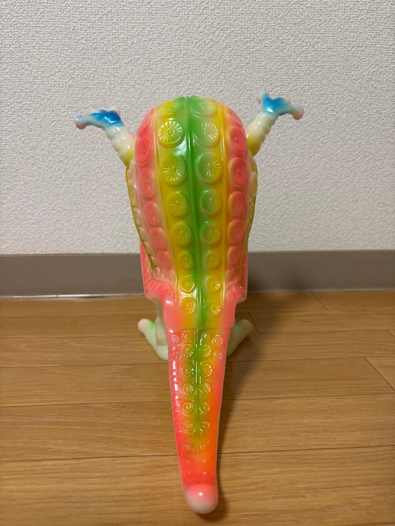 ブルマァク　ジャイアントタッコング　大ブルマァク展　ソフビ　蓄光