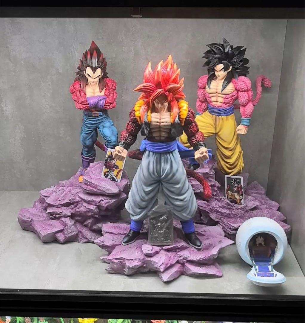 ドラゴンボール ゴジータ ガレキ ガレージキット スタチュー X①②