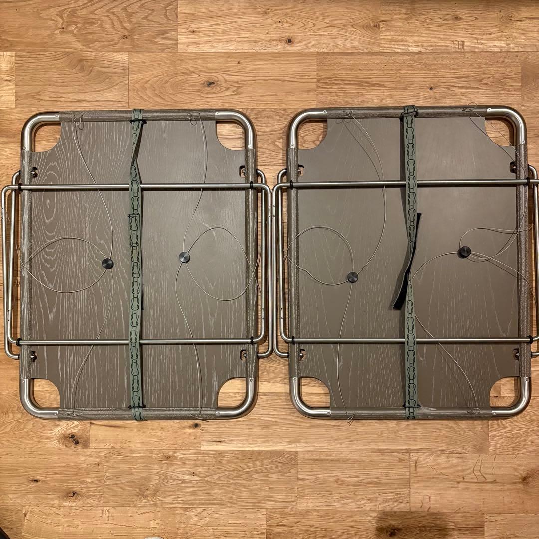 hxo design Table Green ×2 バーナーサポート
