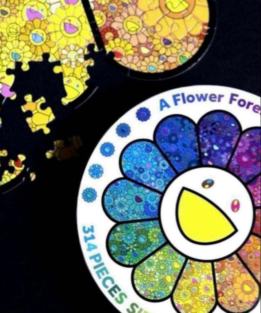 Jigsaw Puzzle Zingaro 村上隆 花 パズル