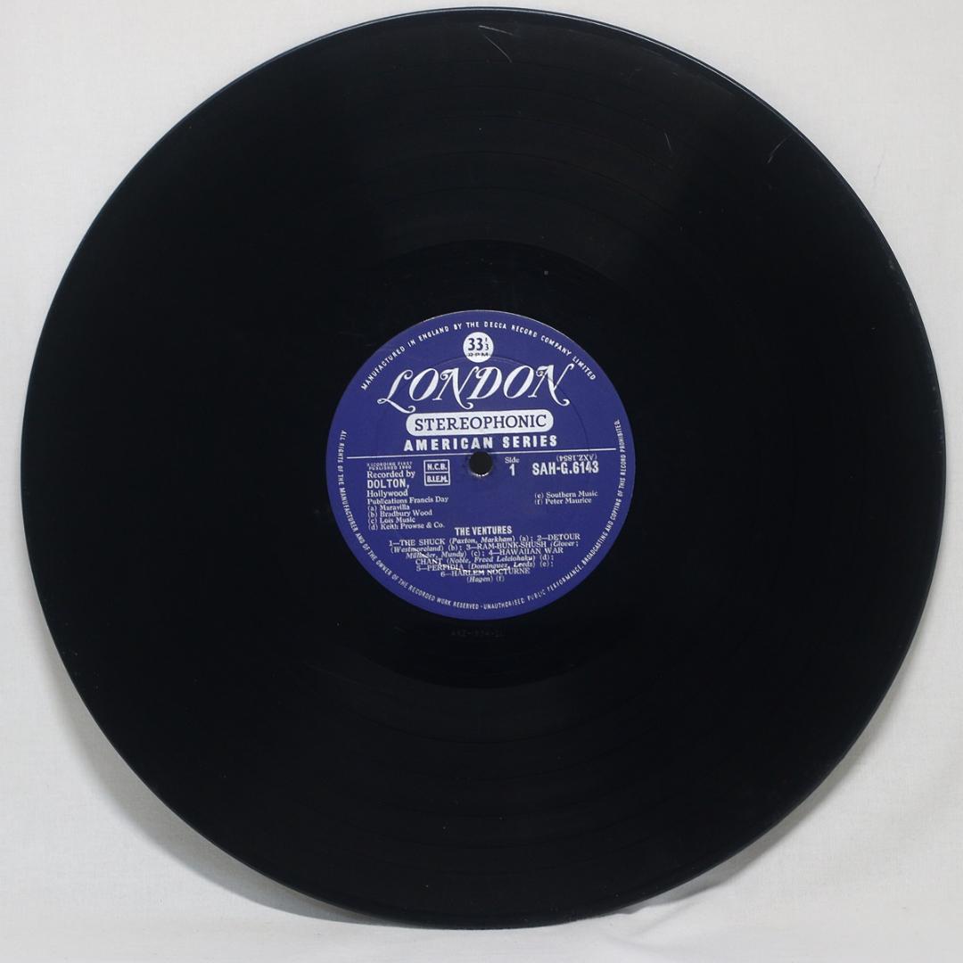 英LP The Ventures ステレオ初期UK盤 Stereo ジャケット悪