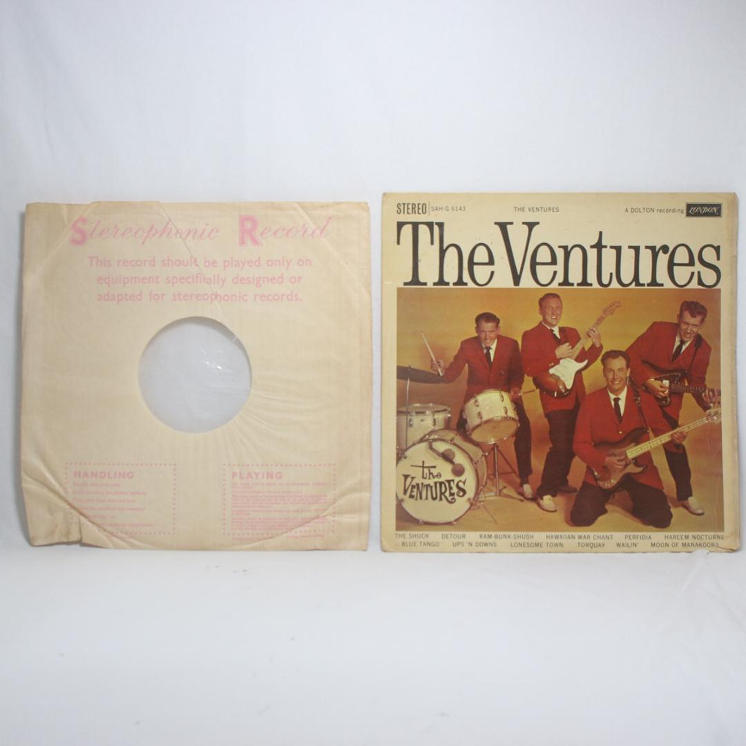 英LP The Ventures ステレオ初期UK盤 Stereo ジャケット悪