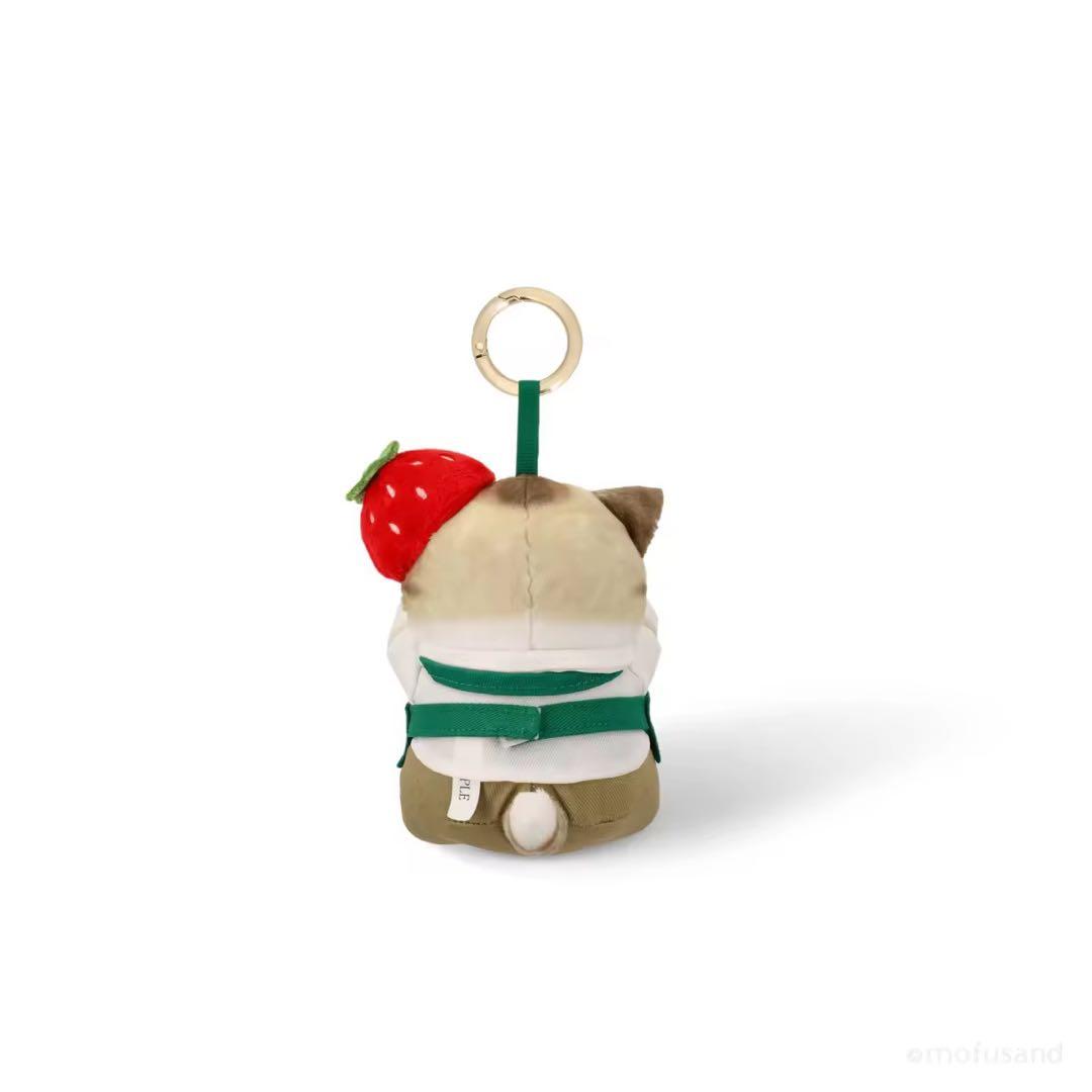 Starbucks mofusand いちごのぬいぐるみ　キーホルダー　スタバ