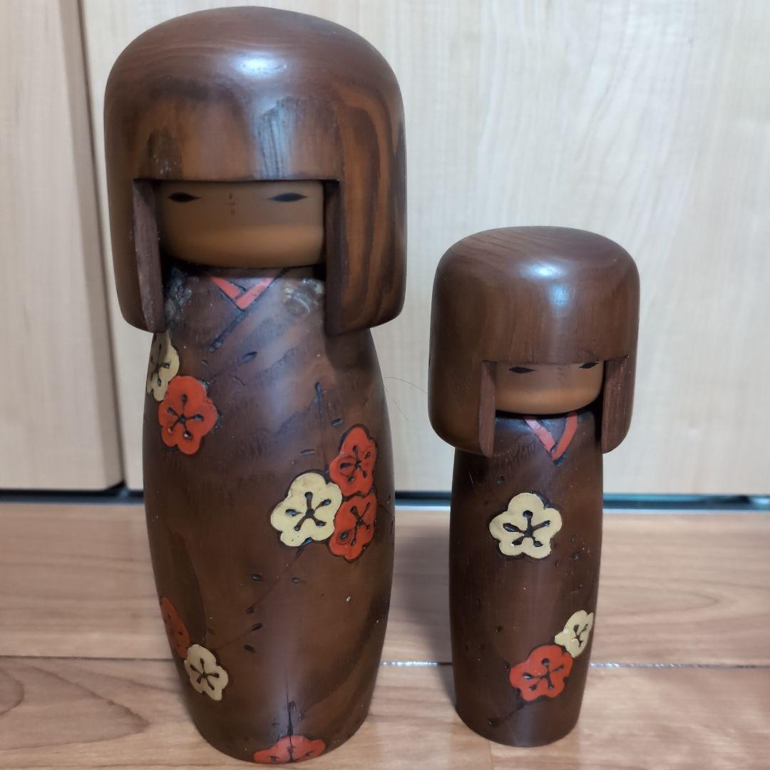 木製こけし 14体