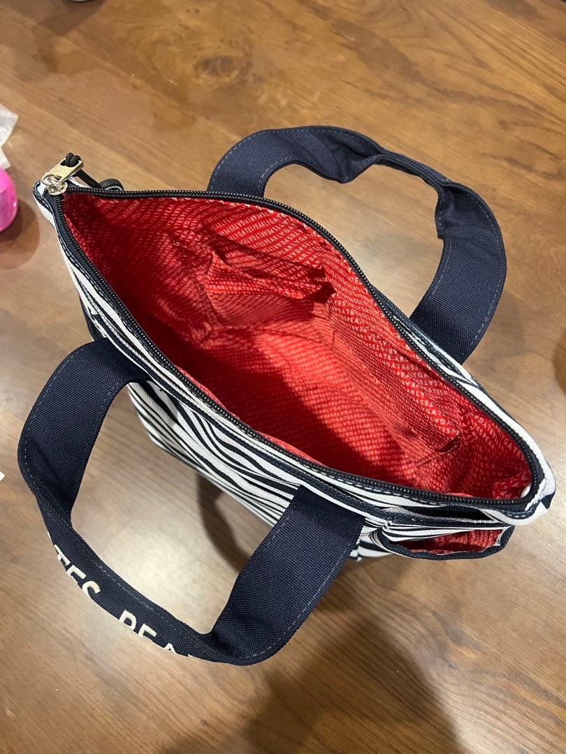 ★ 美品 PEARLY GATES パーリーゲイツ ストライプ カートバッグ ★