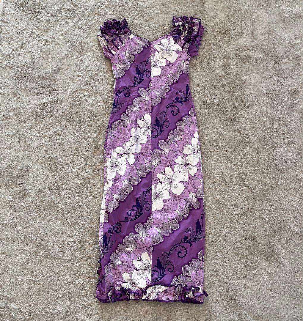  Creations♡ムームー フラドレス フラダンス衣装 S