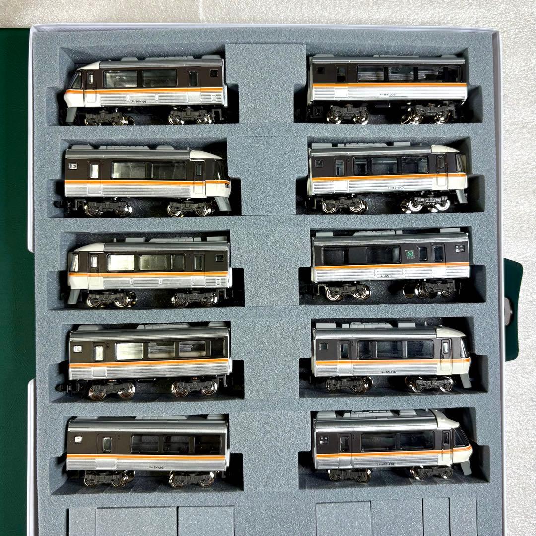 Bトレイン キハ85系 ひだ36号＋16号 10両フル編成 N化 動力2両