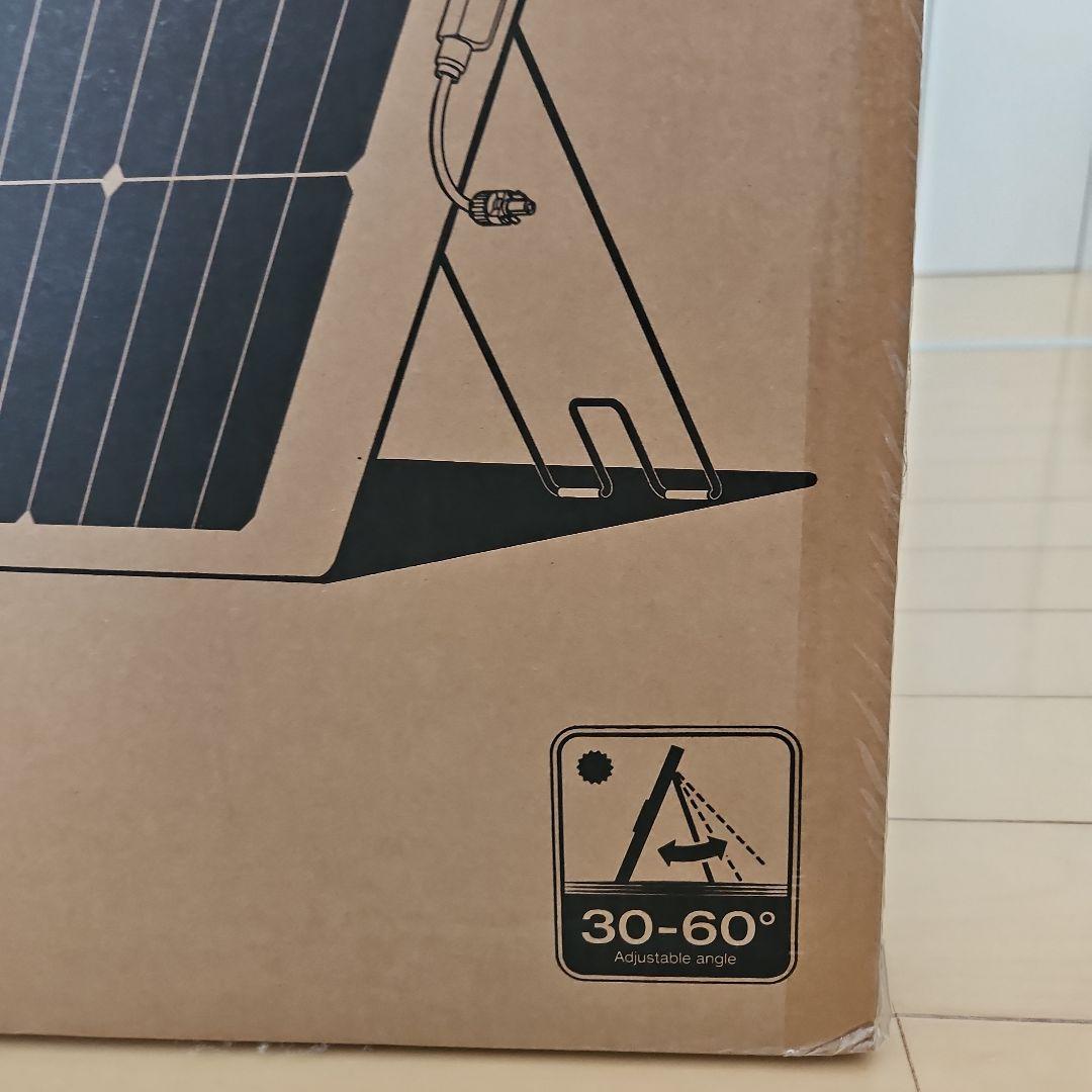 ECOFLOW 160W ポータブルソーラーパネル 片面 　防災用品 エコフロー