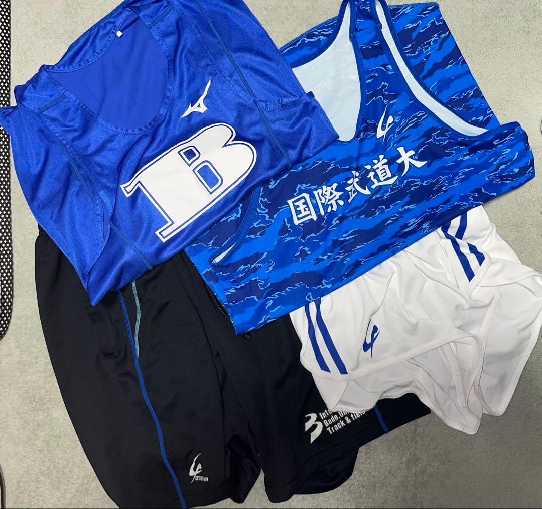 スポーツウェアセット　ミズノ　国際武道大学