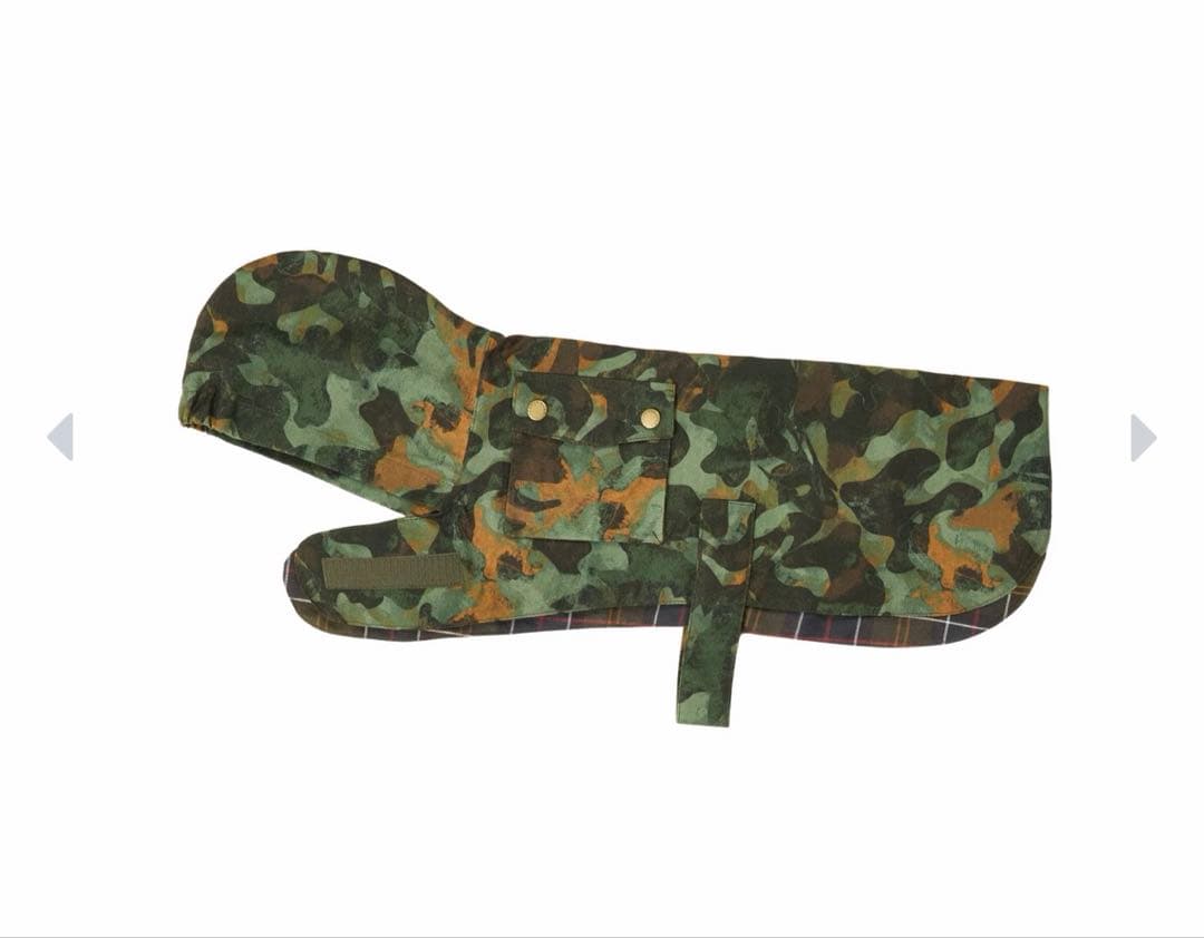 犬服・アクセサリー PALACE Barbour Dog Coat Camo