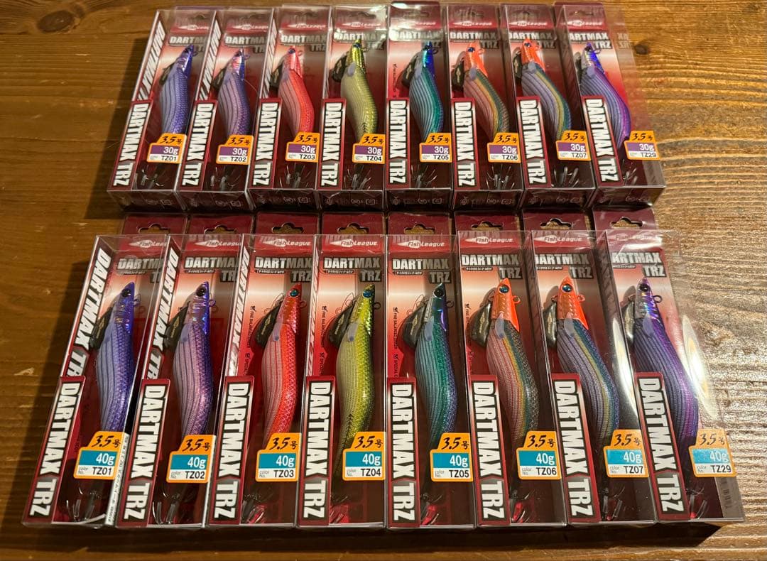 最終価格　ダートマックス TRZ 3.5号 30g 40g 全色 16本セット
