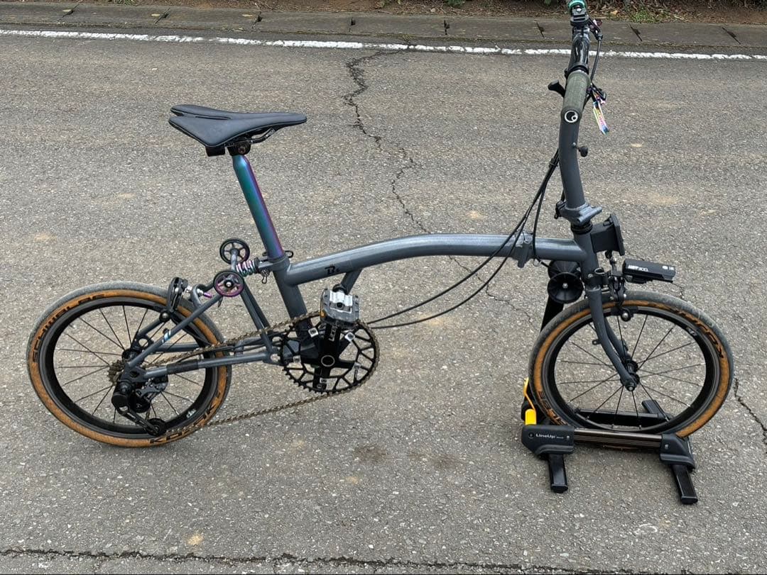 折りたたみ自転車　 COSPAII B5 カタツムリ　カスタム 送料込み