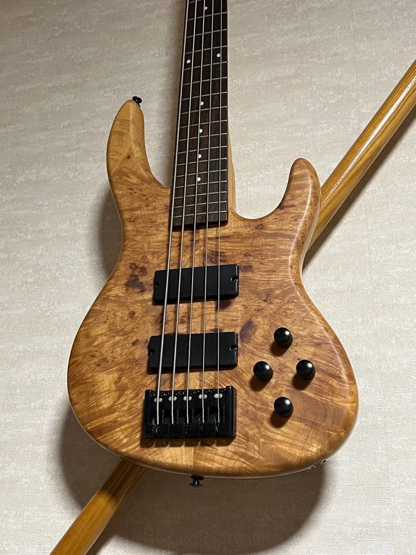限定生産モデル　Bacchus BOB-1100 BM　バッカス　５弦ベース