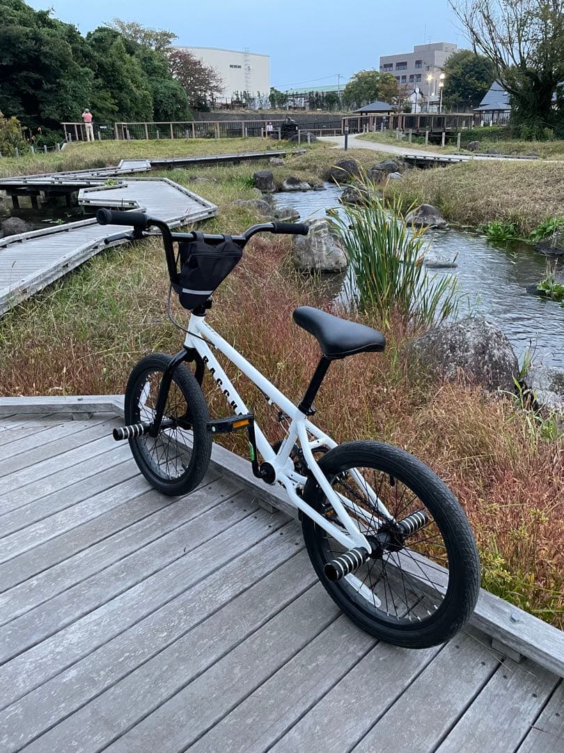 ホワイト BMX バイク 20インチ