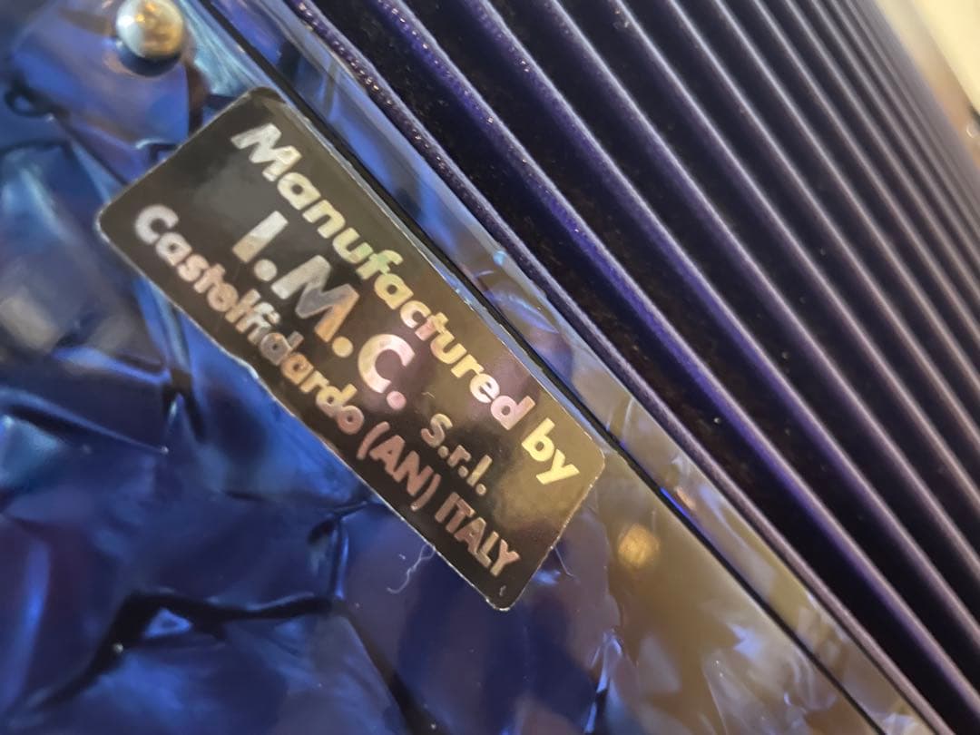 ヒ*ム様 ⭐︎超美品⭐︎Piermaria ボタン式アコーディオン ハードケース