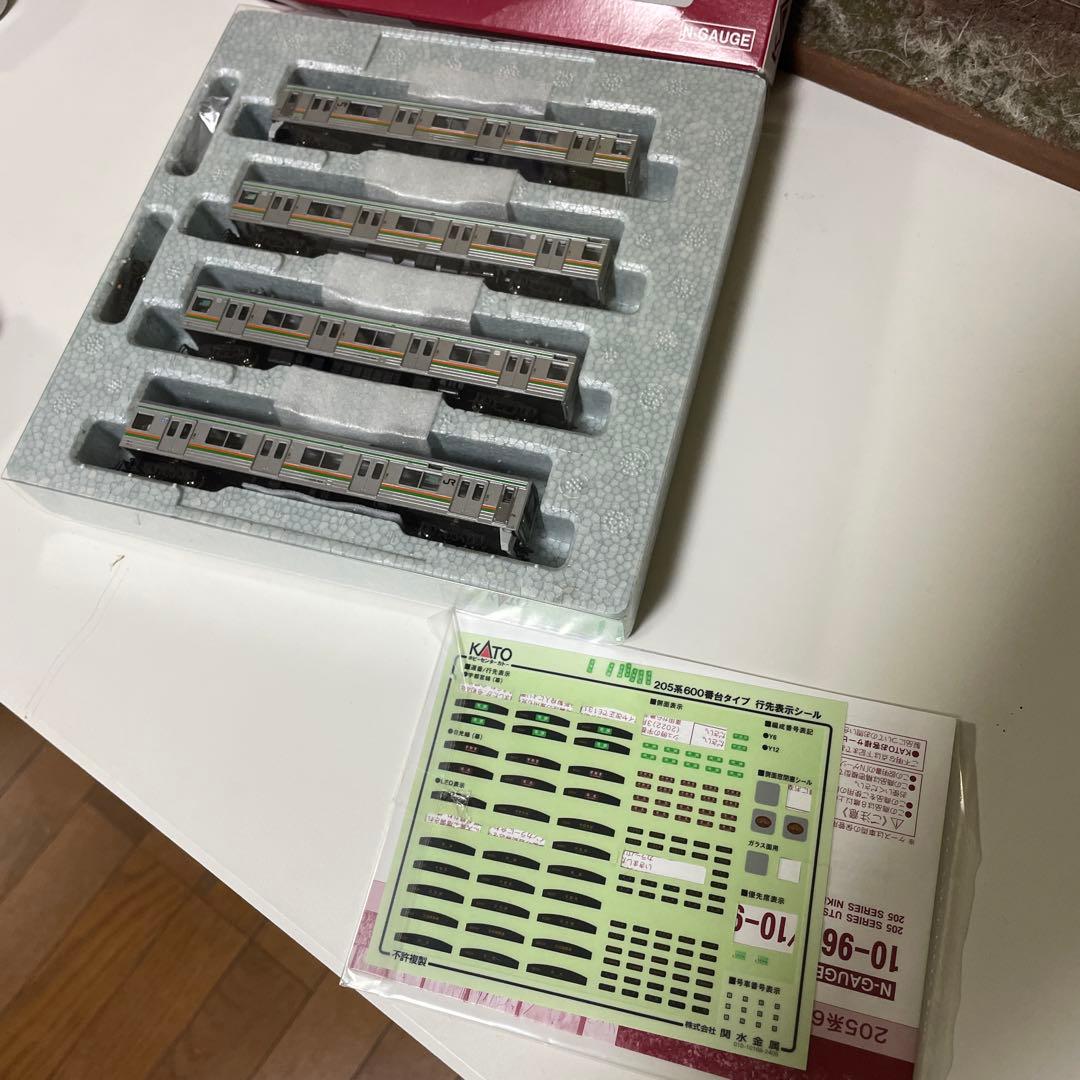 【今月末】KATO10-962 205系600番台 Y12 宇都宮線4両セット