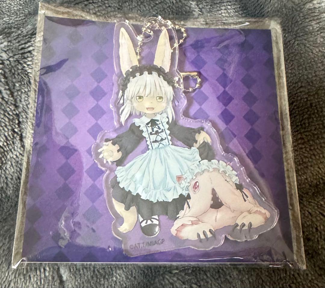 QOOZA×メイドインアビス　ナナチ&ミーティアクリルキーホルダー