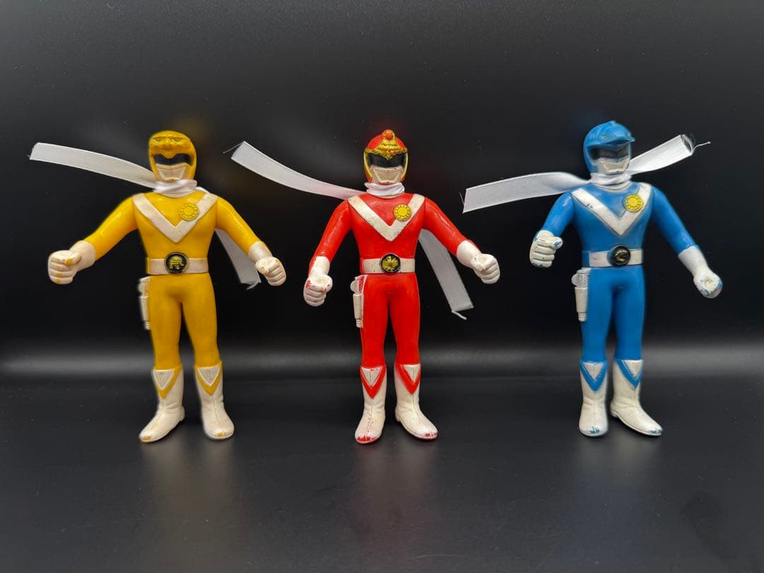 ポピー　ソフビ　サンバルカン　当時物　記名あり　フィギュアのみ　詳細は説明欄