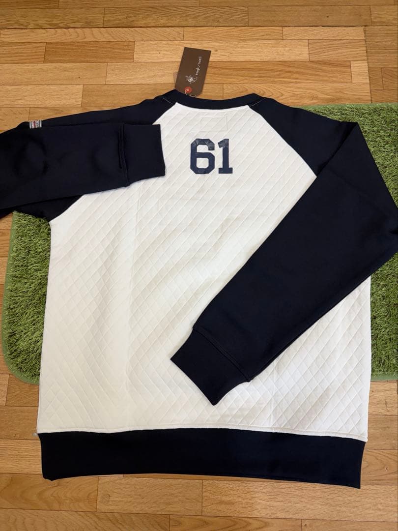 新品正規品【ROUGH&SWELL/L】VARSITY SWEAT スウェット