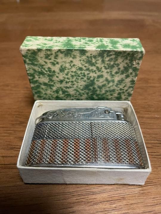 【プライスダウン】昭和レトロ　オイルライター　アンティック　骨董品　ヴィンテージ