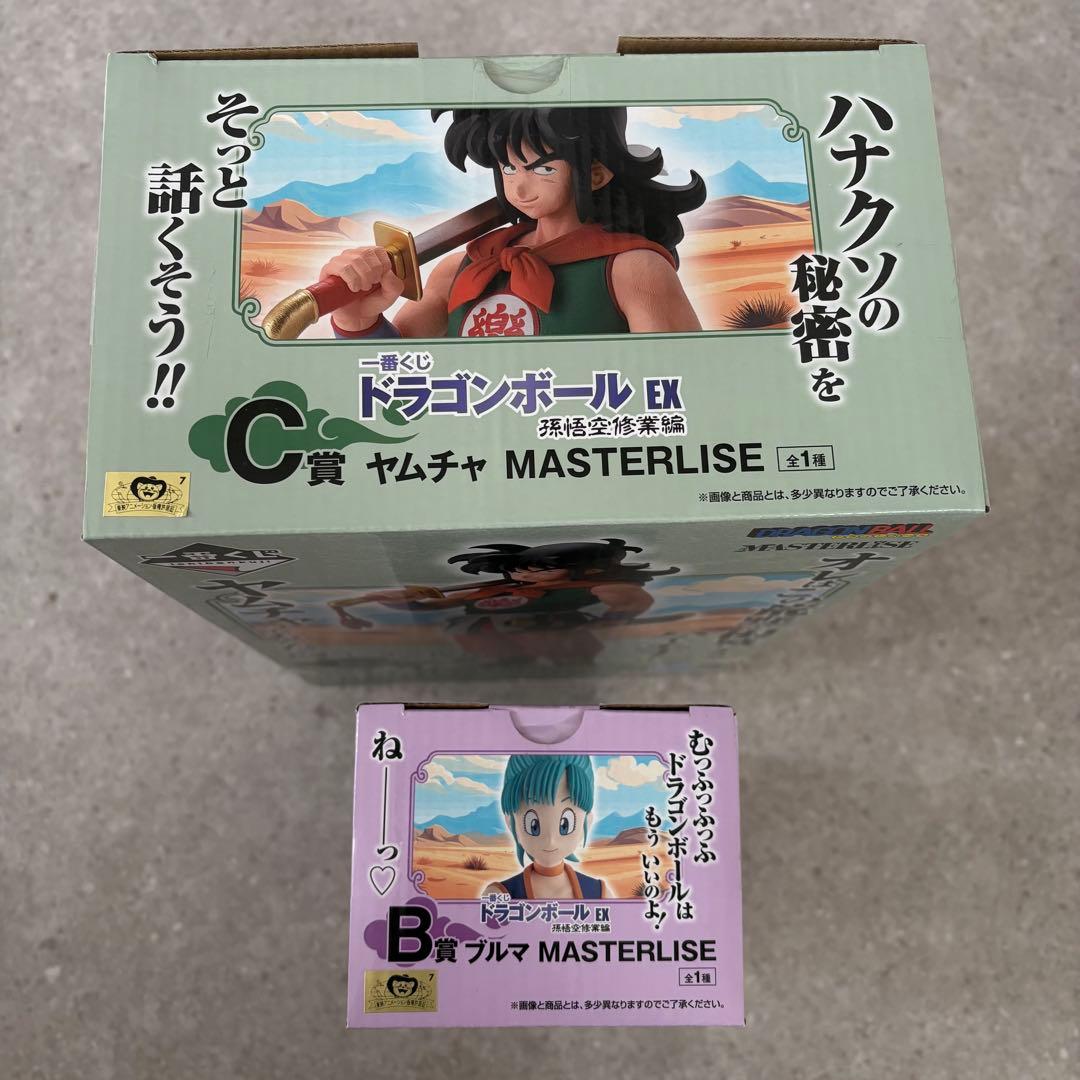 新品未開封 ドラゴンボール一番くじ 孫悟空修行編 ヤムチャ ABC賞ブルマ 悟空