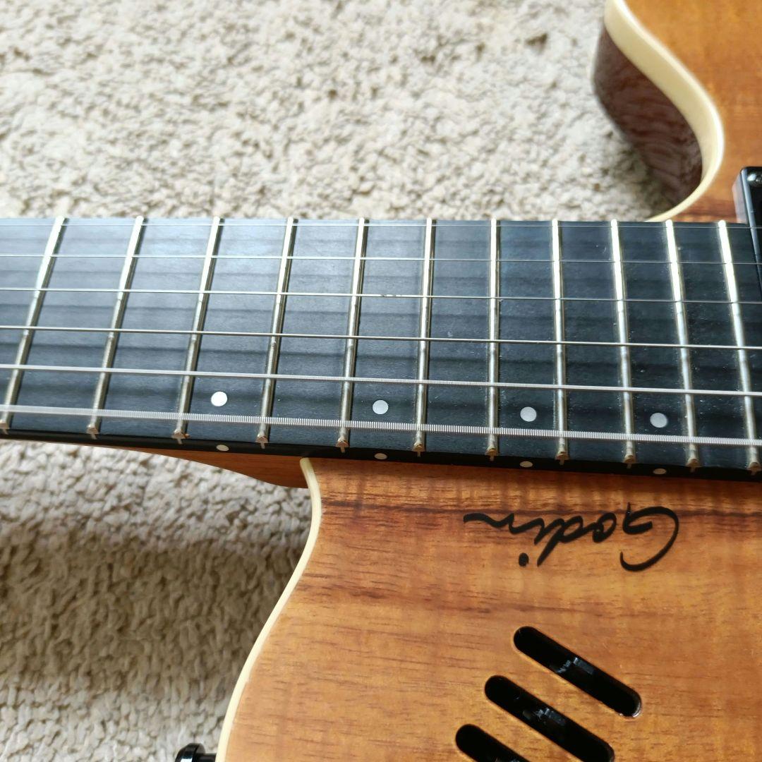 godin xtSA Koa フィギュアドコアトップ