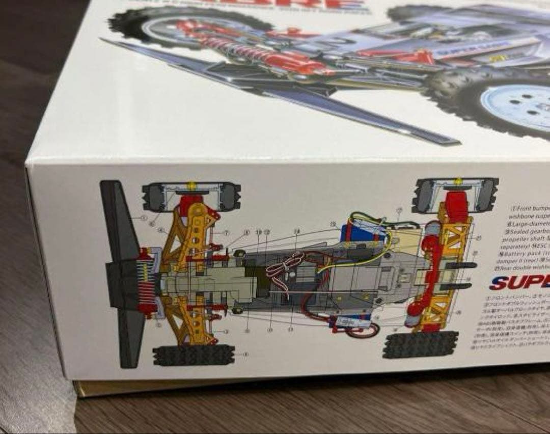 塗装＆カット済みボディ 1/10RC スーパーセイバー（2023） タミヤ