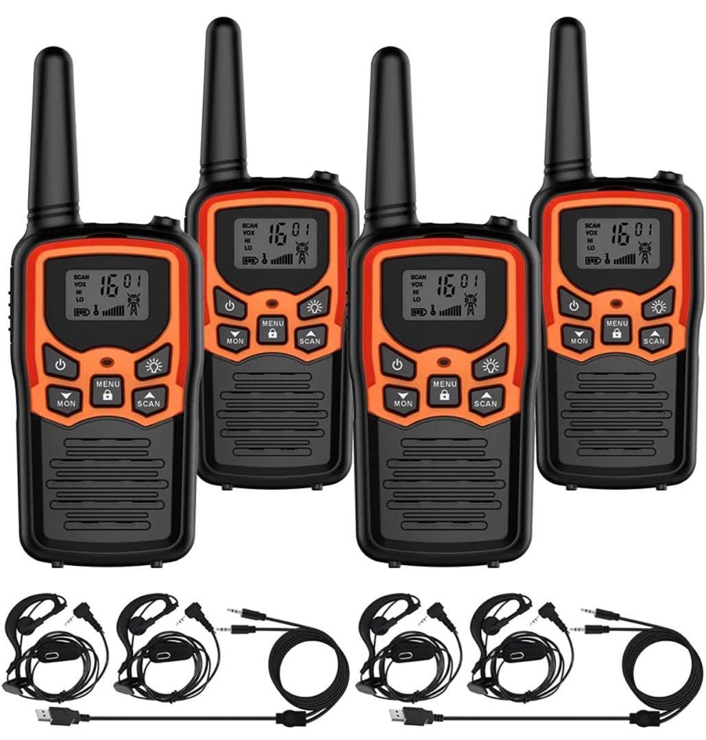 トランシーバー 無線機 免許不要 特定小電力 充電式 携帯型 T518 災害緊急