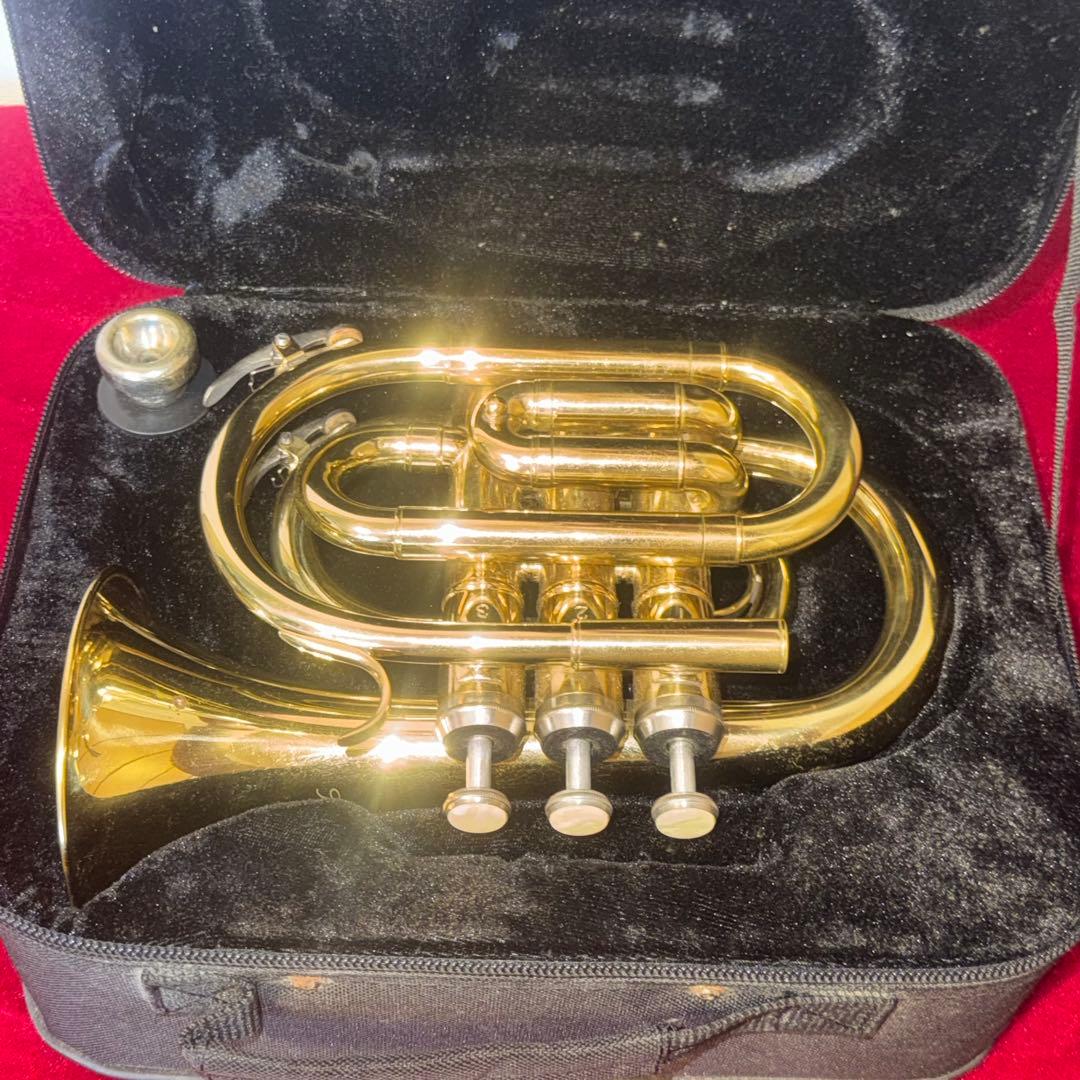 Kaerntner ケルントナー ポケットトランペット 金管楽器 音出し確認済み
