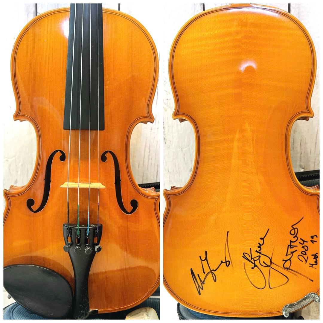 美品 KARLHOFNER 1996年 1/4 ヘフナー虎杢 GEWA KH11