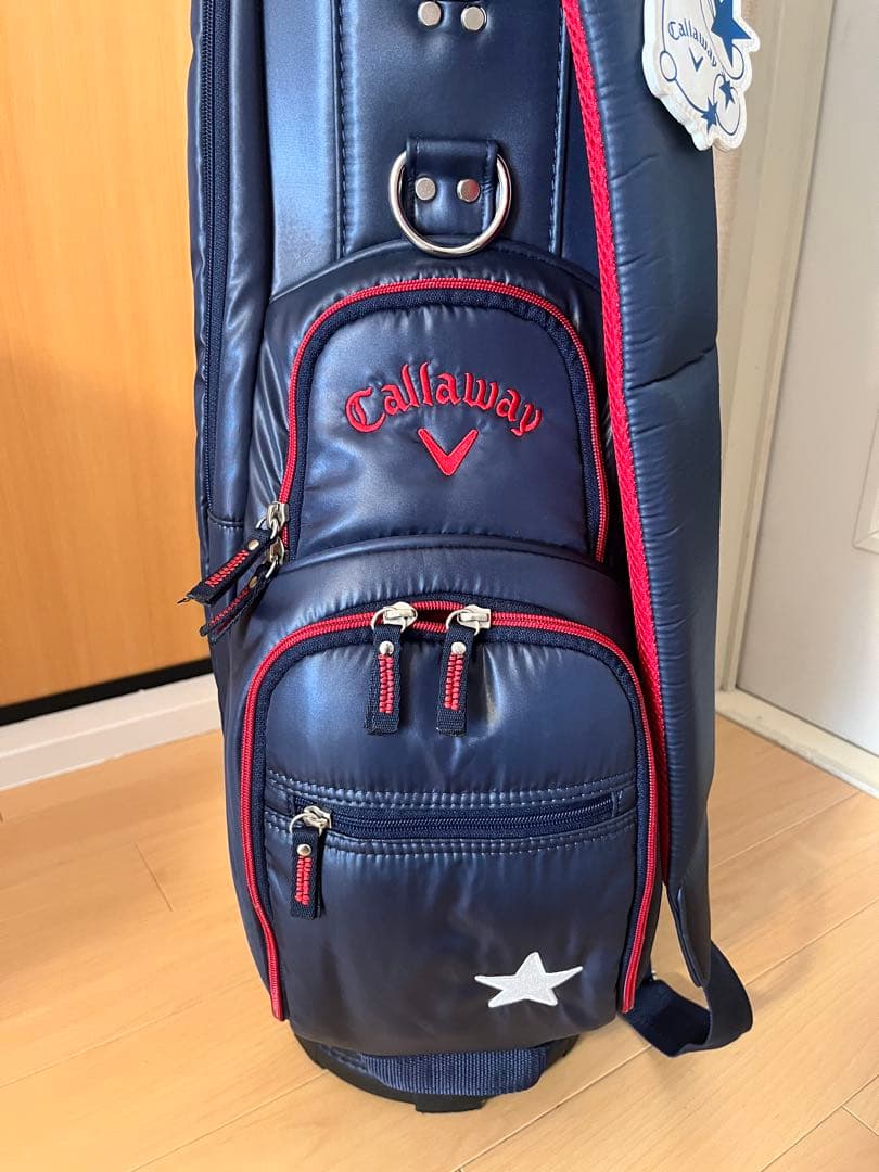 Callaway キャロウェイ ゴルフバッグ ネイビー 星柄