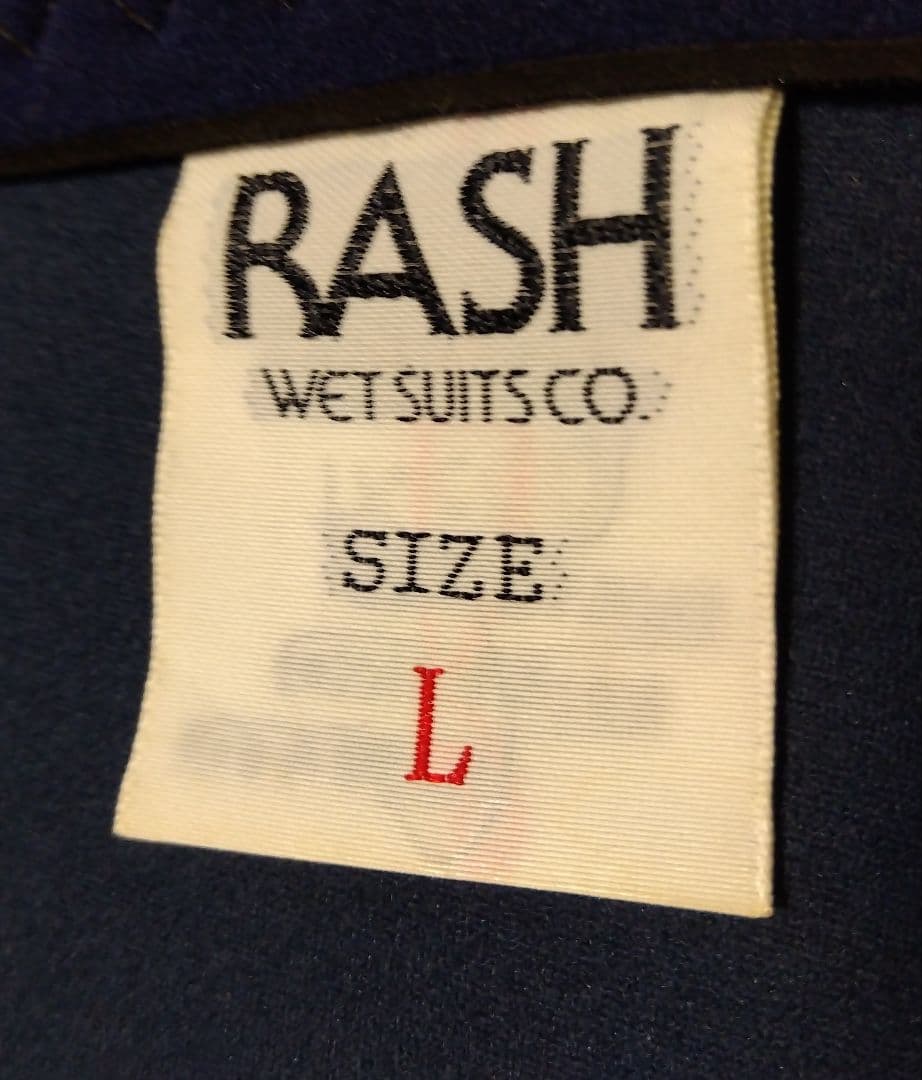 【未使用】【L】 RASH フロントジップ ノースリーブ タッパー