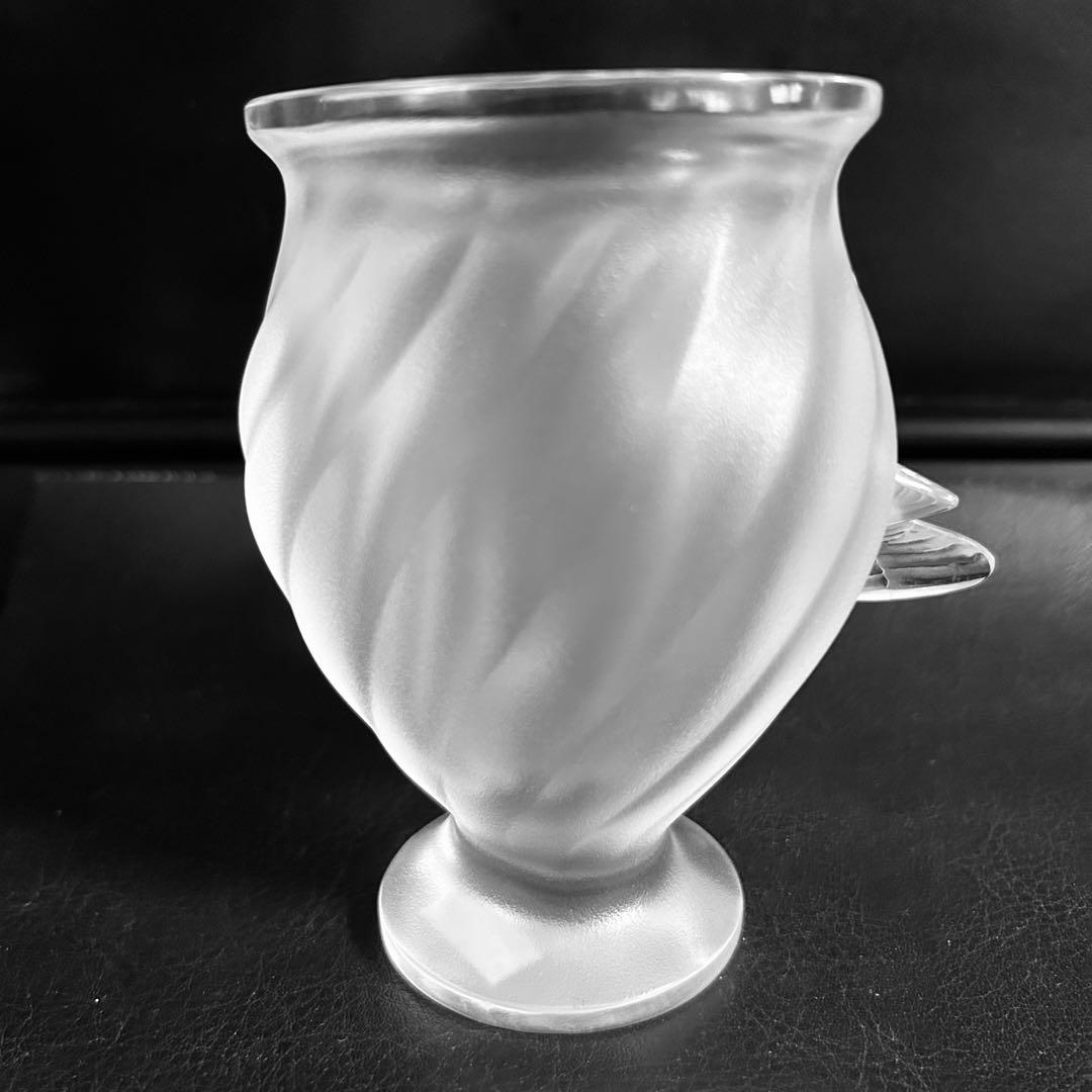⭐︎ご成約済み　希少【ロジーヌ】　ルネ・ラリック Lalique 花瓶　レア　美品