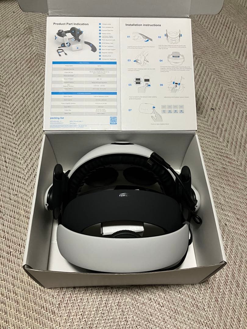  Qust3 メタクエスト3 128GB＋BOBOVR S3 Pro