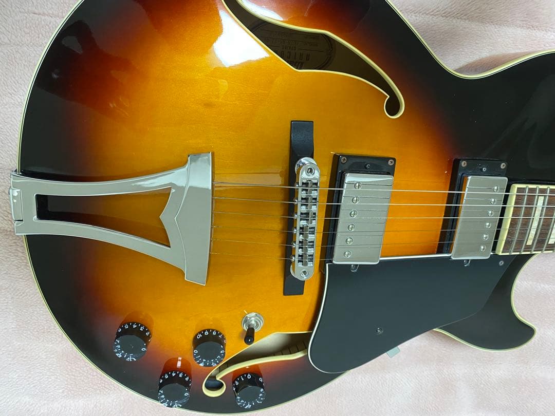 Ibanez フルアコギター サンバースト