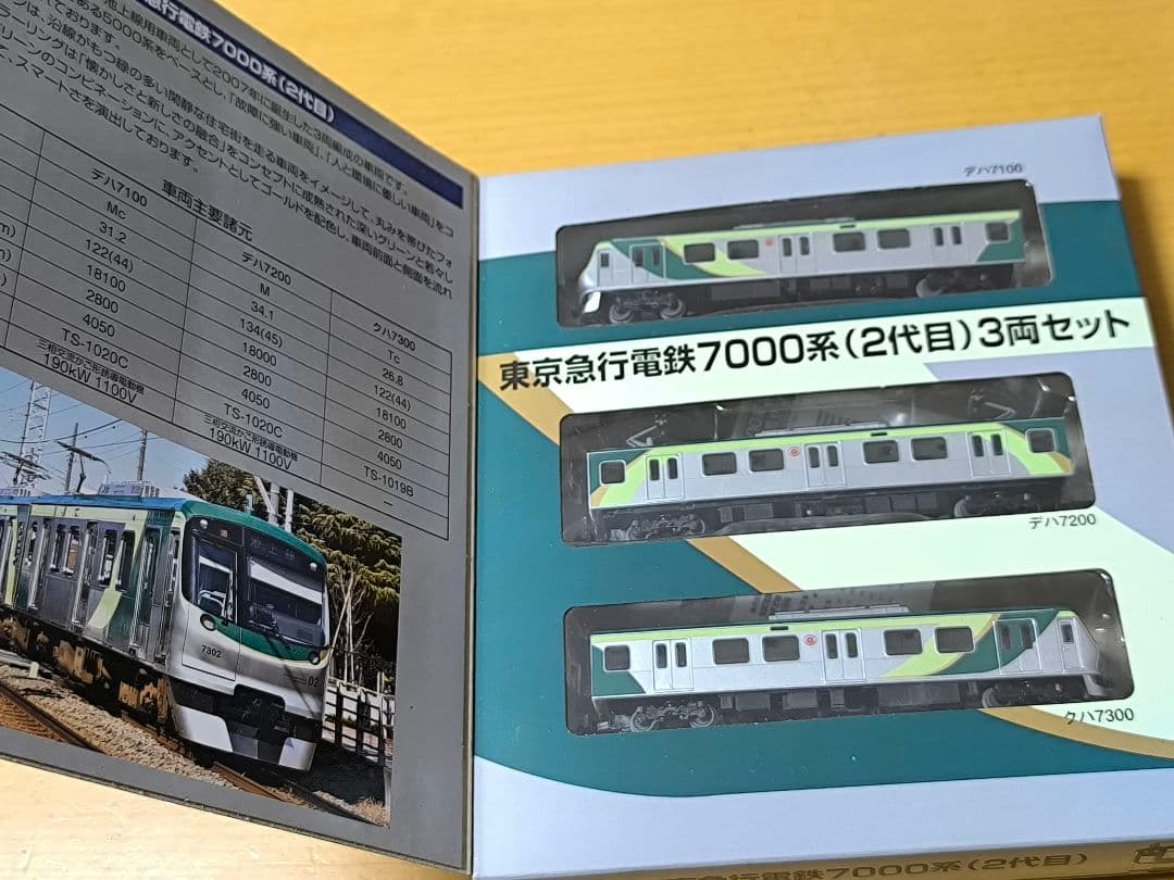 新品 東京急行電鉄 7000系 ２代目 トミーテック　鉄道コレクション 東急