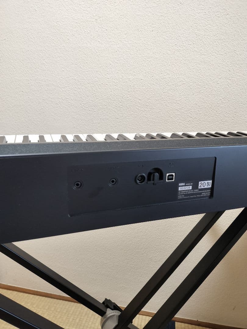 KORG B2 電子ピアノ　折りたたみスタンド付き