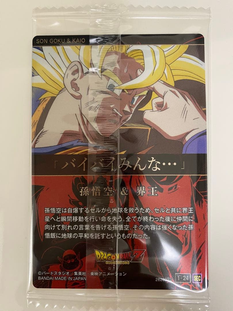 ドラゴンボール トレーディングカード 孫悟空　イタジャガ