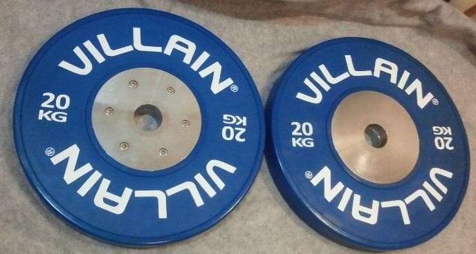 ② 20kg 2枚 VILLAIN ヴィラン バンパープレート オリンピック