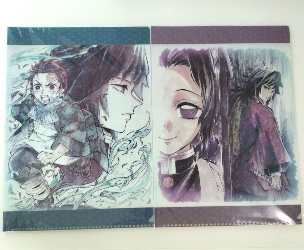 鬼滅の刃　ufotable 絵巻カフェ　クリアファイル