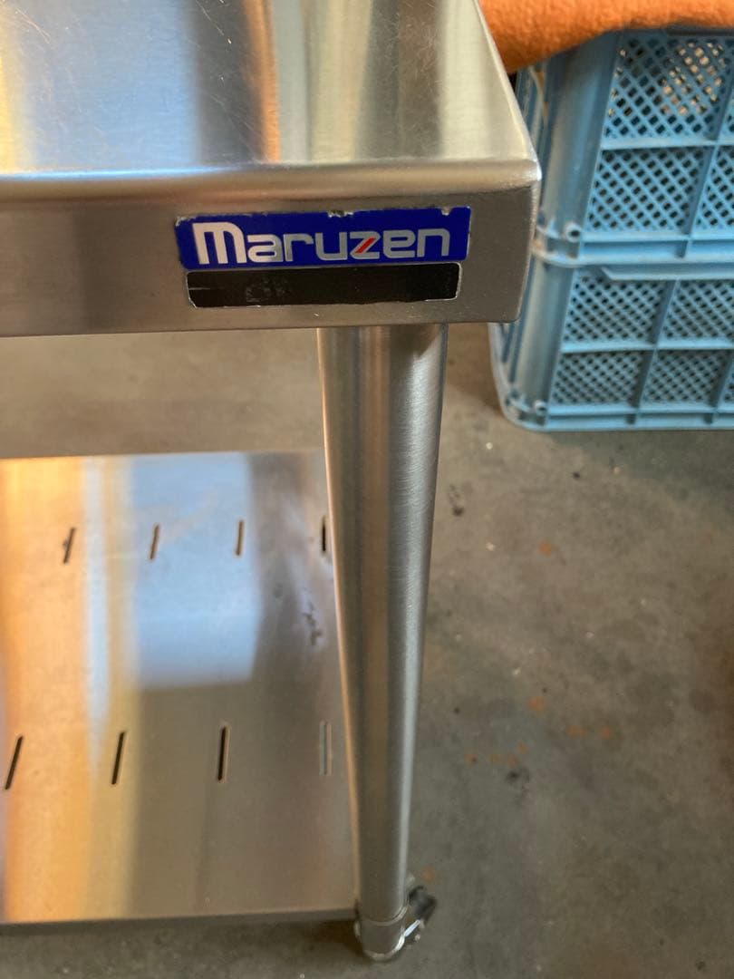 Maruzen ステンレス作業台 B キャスター付き