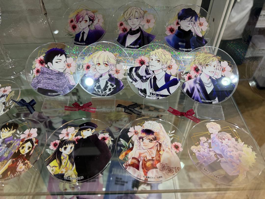 桜蘭高校ホスト部 コラボカフェ アクリルコースター コンプセット