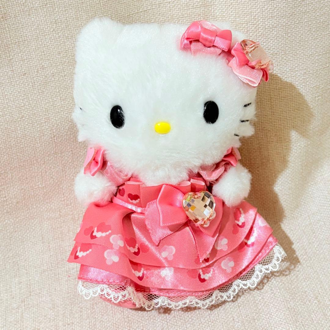 ハローキティ　ぬいぐるみ　キーホルダー　ストラップ　30周年